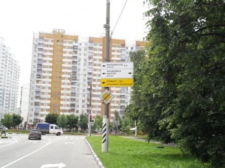 Фотоотчет по размещению дорожных знаков для Юлмарта