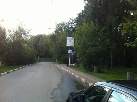 Фотоотчет по размещению световых указателей для жилого квартала в поселке Заречье, Одинцовского района: