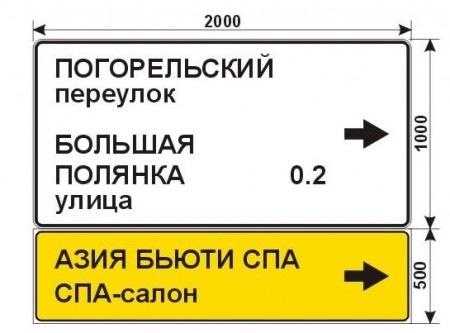 Макеты дорожных знаков в центре Москвы для SPA-салонов ASIA BEAUTY SPA 2