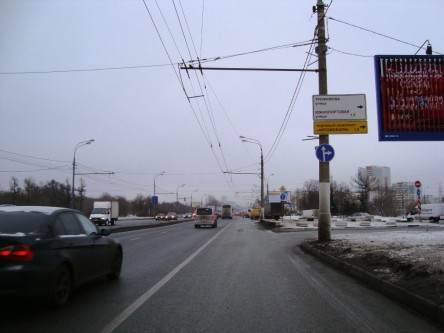 Фотоотчет по дорожным знакам для торгового комплекса «АВТОМОБИЛИ» 2