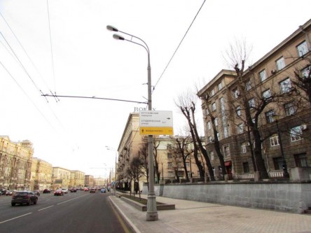 Фотоотчет по дорожным знакам для МАКДОНАЛДС на Большой Дорогомиловской