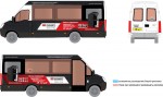 Юлмарт реклама на бортах маршруток Iveco